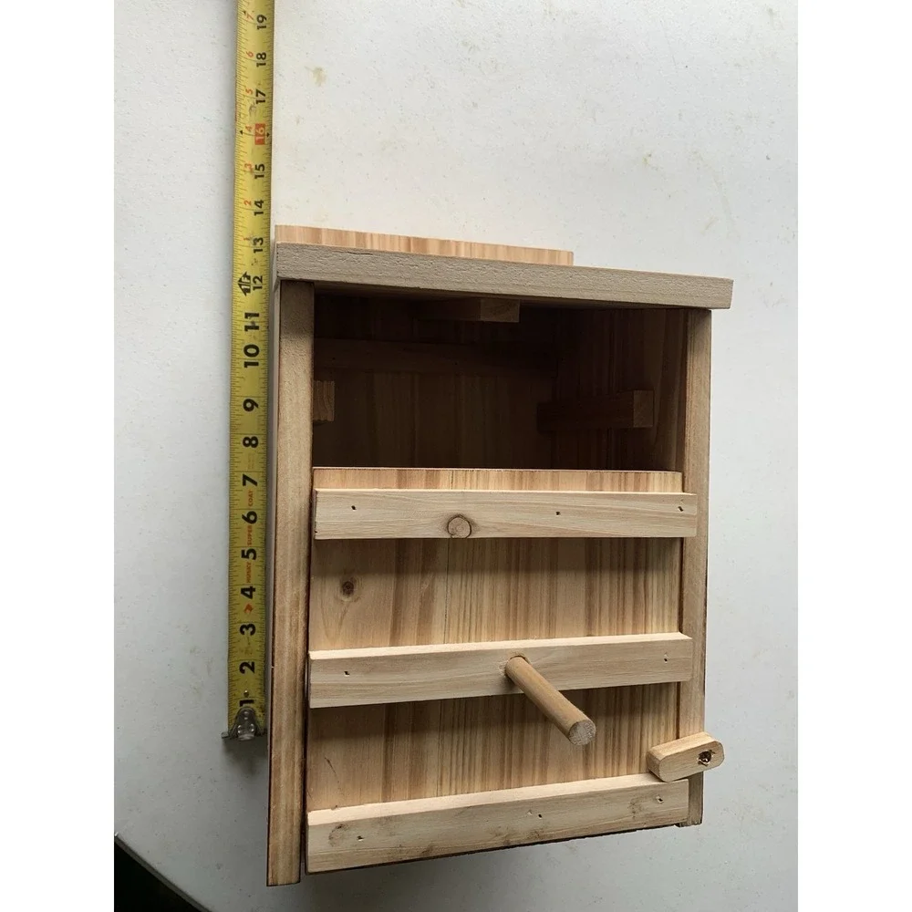 Owl House Premium Cedar Wood Screech & Barn Owl Nesting Box Large Handmade Bird
